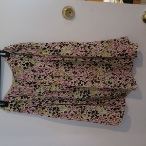 Petite skirt with front pleats